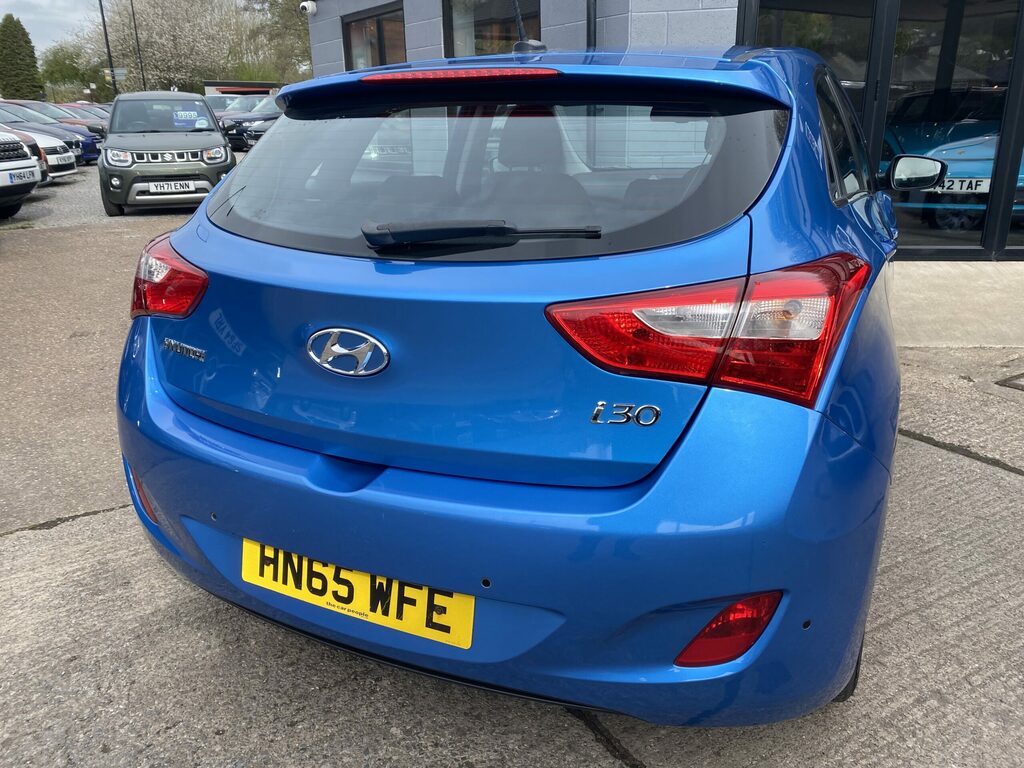 Hyundai I30 Hyundai I30 Se Navigation 1.6 M HN65WFE Blue #5