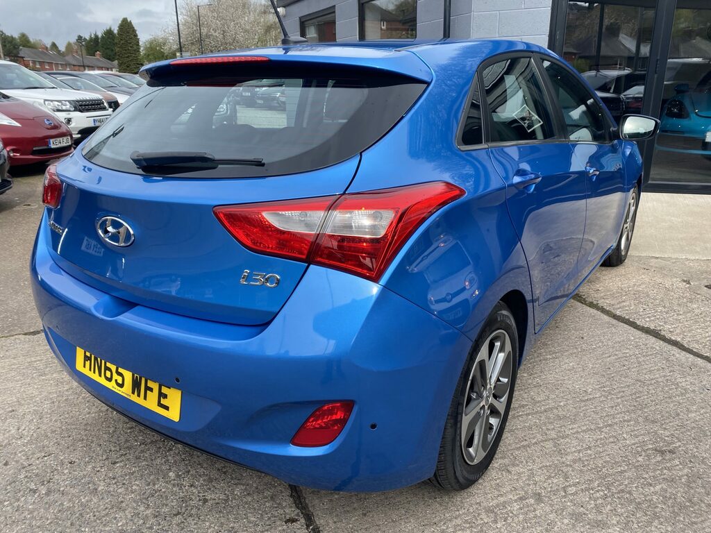 Hyundai I30 Hyundai I30 Se Navigation 1.6 M HN65WFE Blue #6