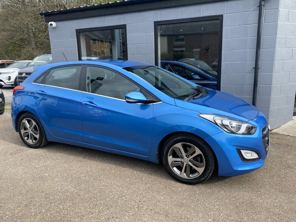 Hyundai I30 Hyundai I30 Se Navigation 1.6 M HN65WFE Blue #4