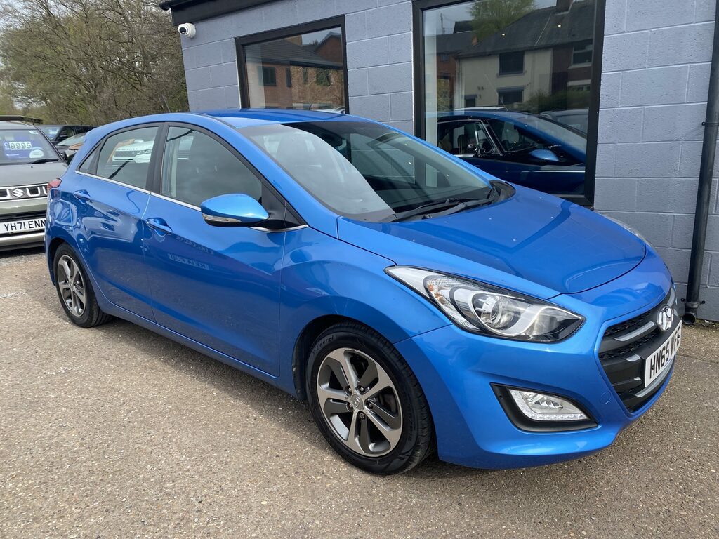 Hyundai I30 Hyundai I30 Se Navigation 1.6 M HN65WFE Blue #3