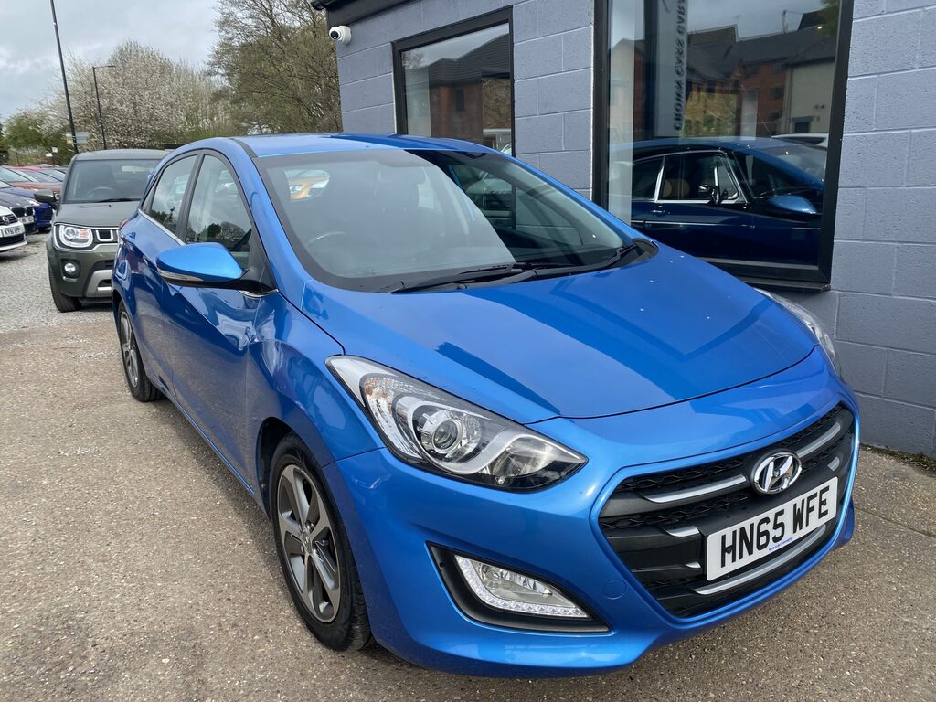 Hyundai I30 Hyundai I30 Se Navigation 1.6 M HN65WFE Blue #2
