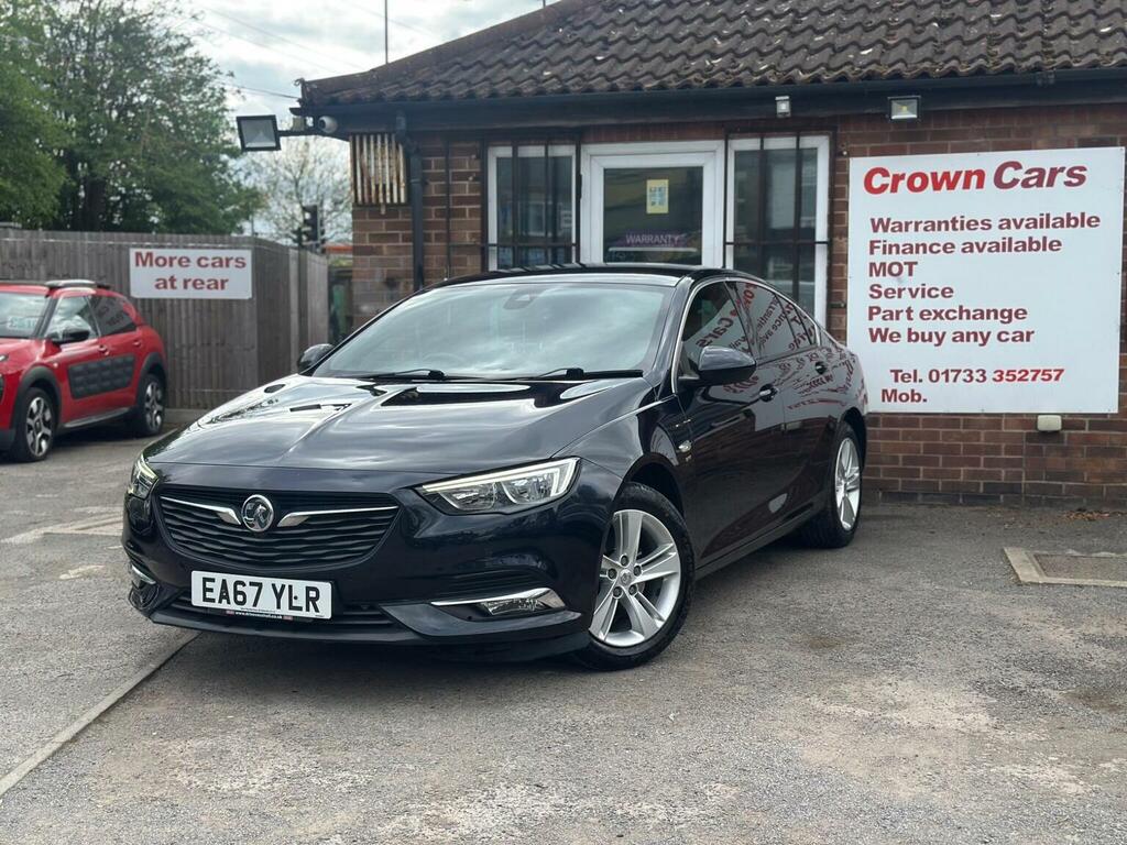 Vauxhall Insignia 1.6 Turbo D Ecotec Blueinjection Sri Nav Grand Spo Blue