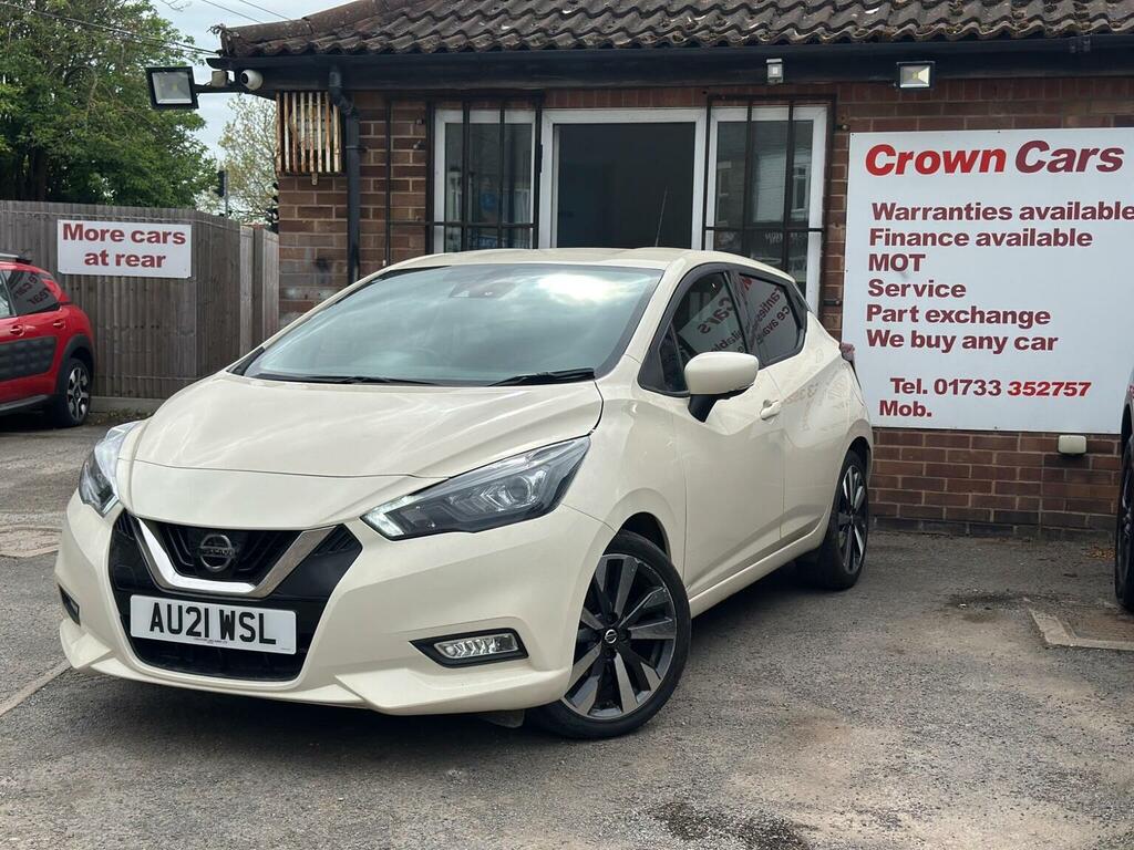 Nissan Micra 1.0 Ig-t Tekna Euro 6 S S White