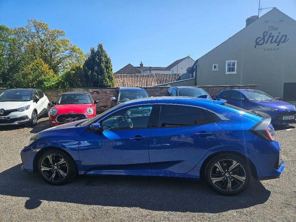 Honda Civic 1.6 I-dtec Ex Euro 6 S S OE67YYS Blue #5