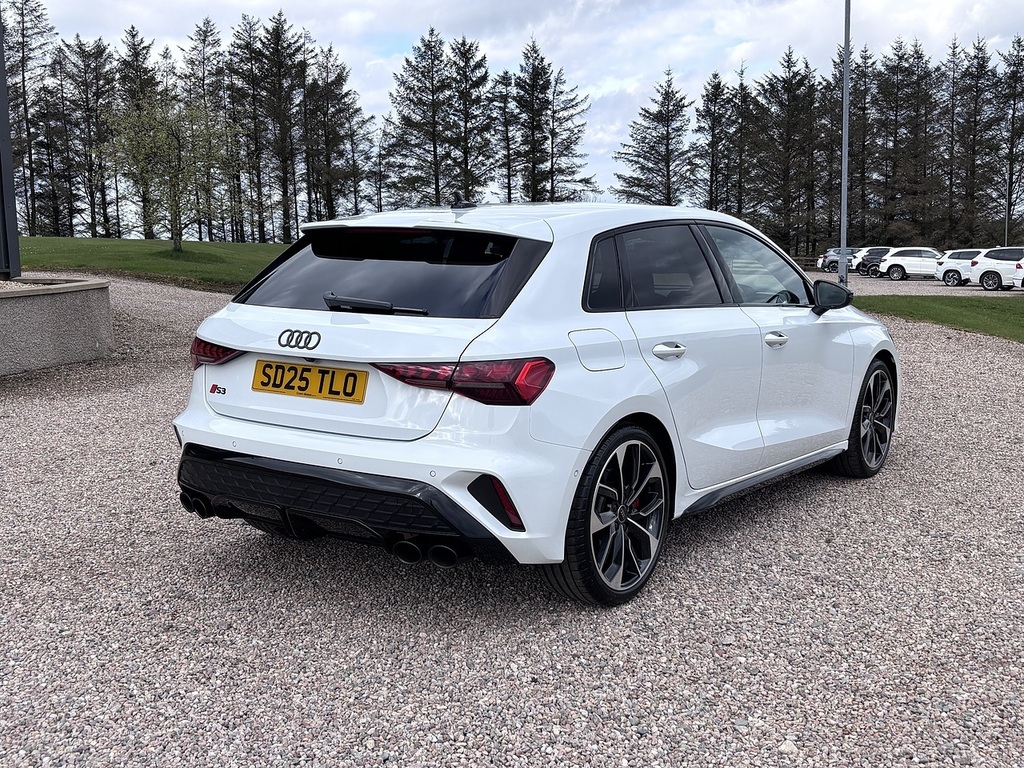 Audi S3 Hatchback SD25TLO White #4