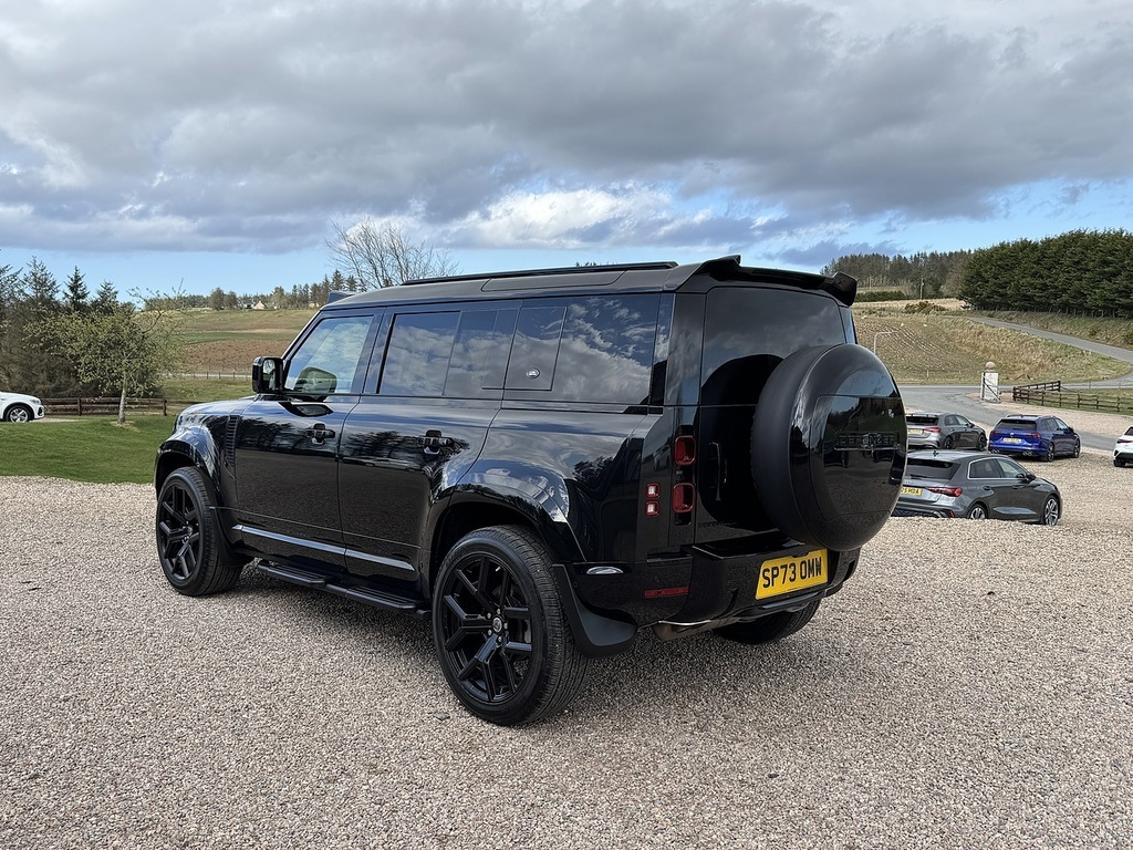 Land Rover Defender 110 Suv SP73OMW Black #6