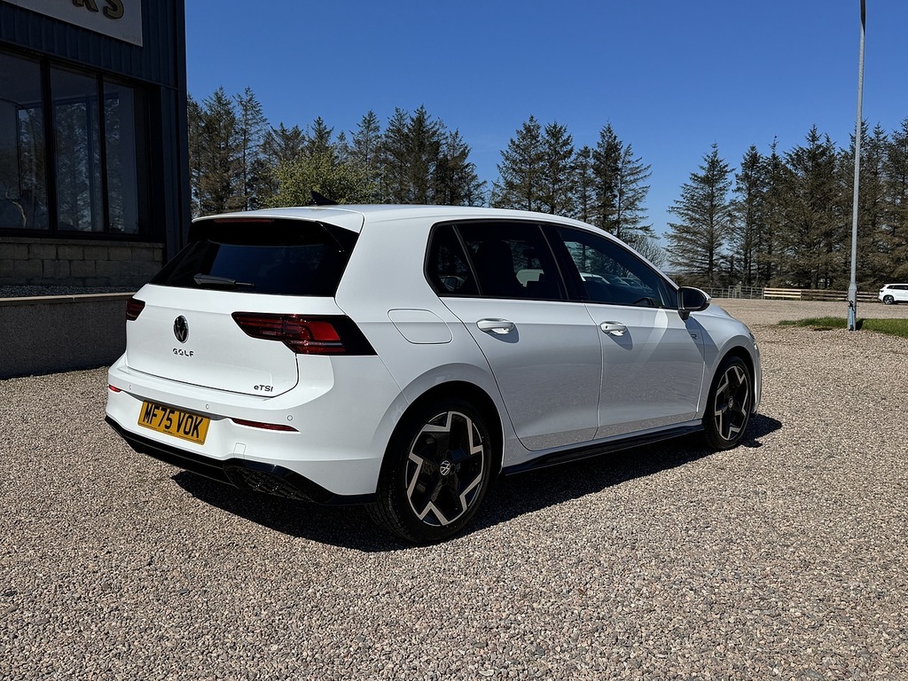Volkswagen Golf Hatchback MF75VOK White #4