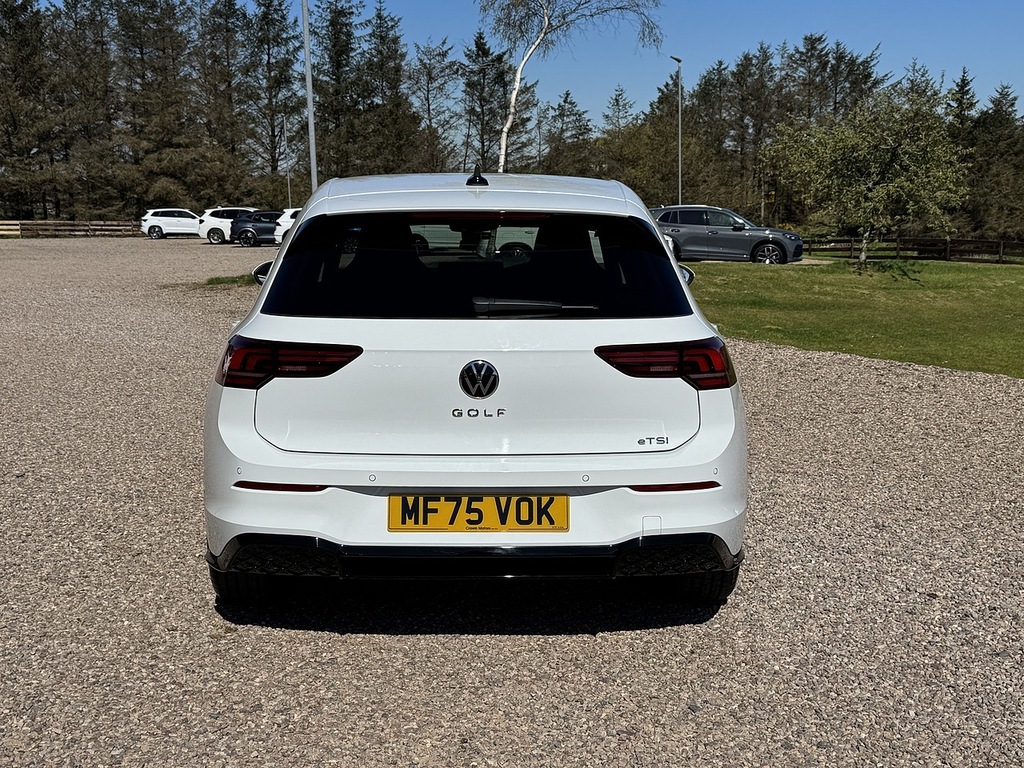 Volkswagen Golf Hatchback MF75VOK White #6