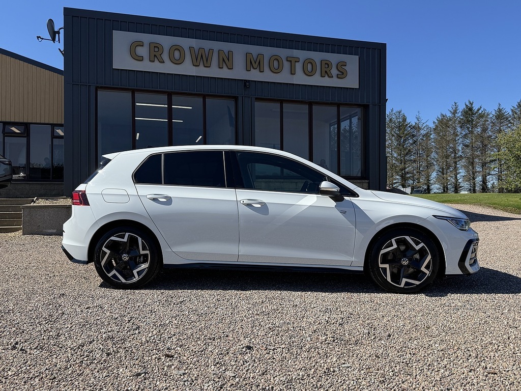 Volkswagen Golf Hatchback MF75VOK White #3