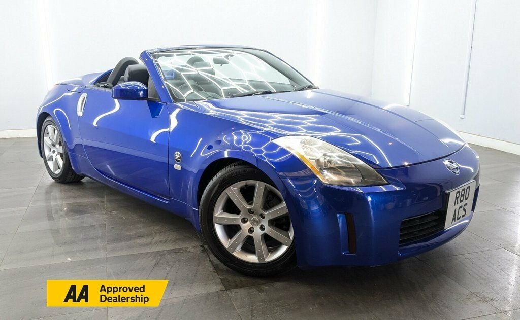 Nissan 350Z Convertible Blue