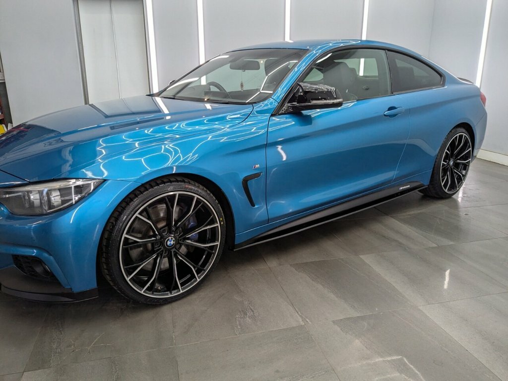 BMW 4 Series Gran Coupe 2L M Sport BP17DGE Blue #3