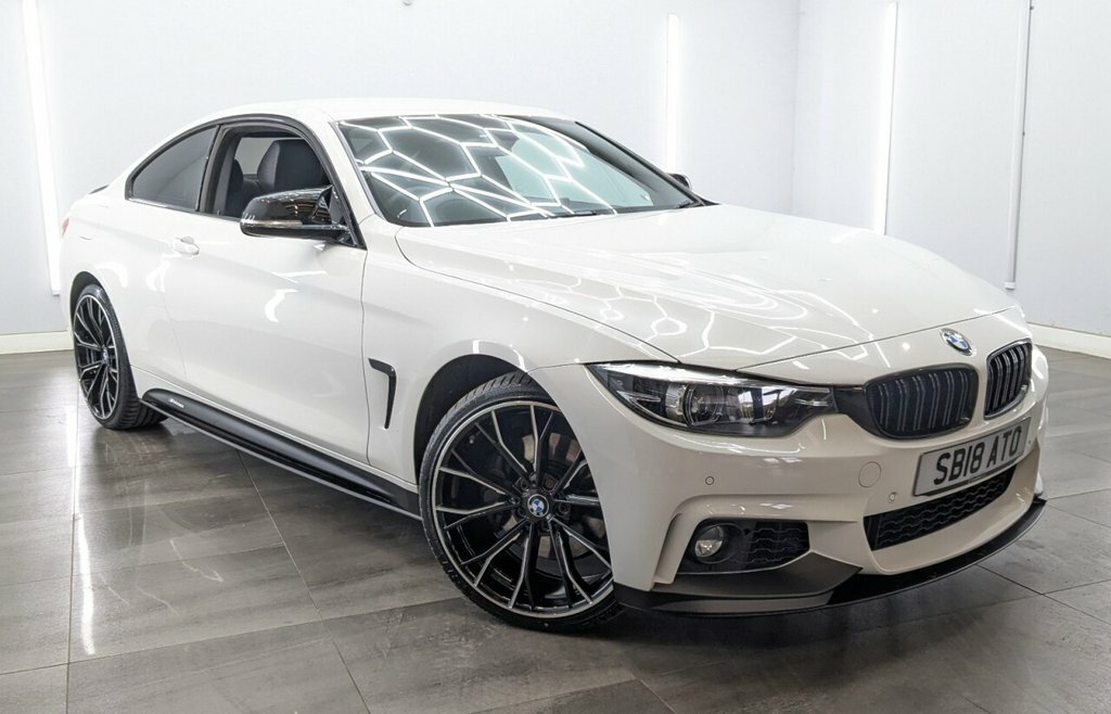 BMW 4 Series Gran Coupe 3L M Sport White