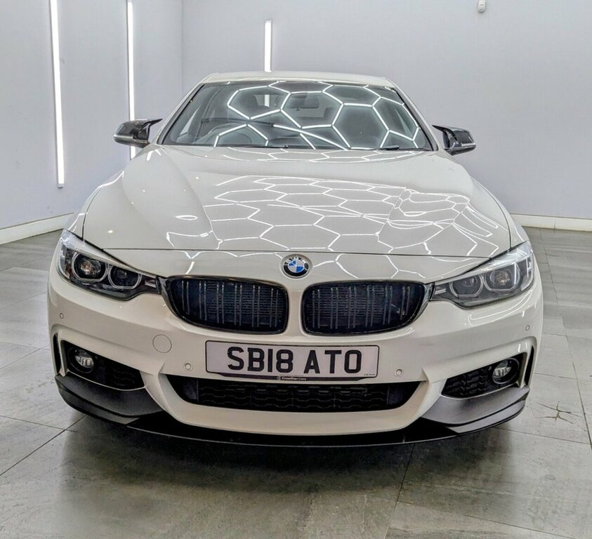 BMW 4 Series Gran Coupe 3L M Sport SB18ATO White #4