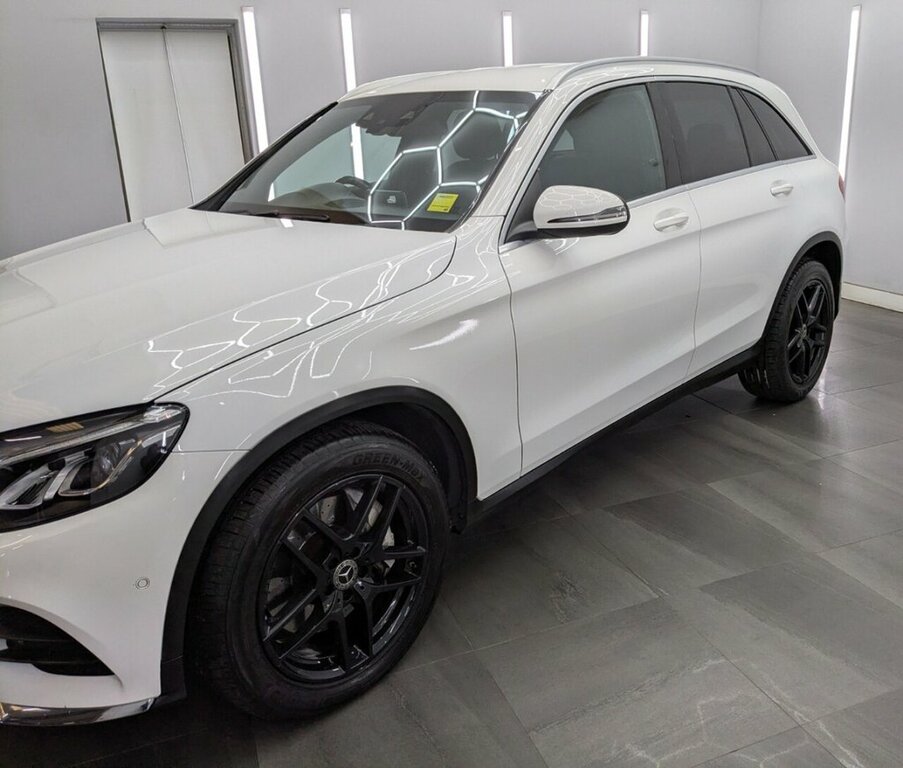 Mercedes-Benz GLC Class 2L Amg Line KE66ZTW White #3