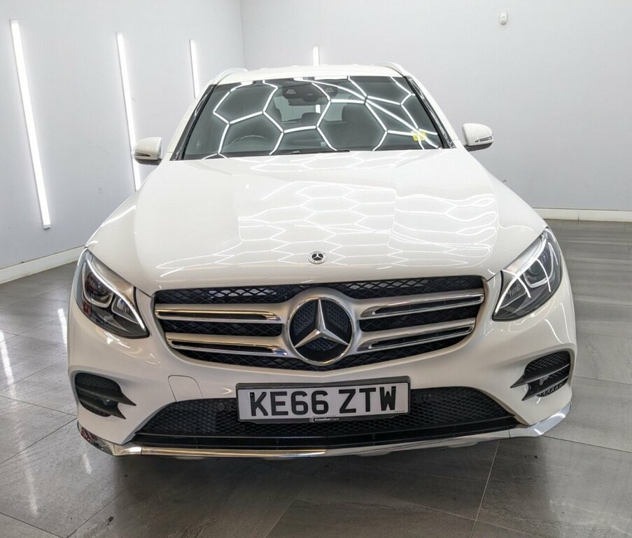 Mercedes-Benz GLC Class 2L Amg Line KE66ZTW White #2