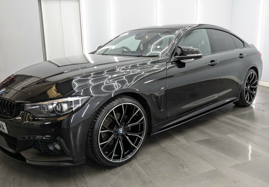 BMW 4 Series Gran Coupe 2L M Sport LC19KMA Black #3