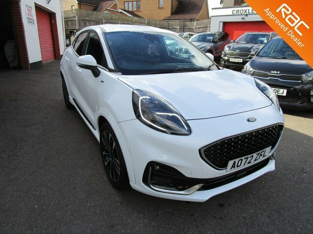 Ford Puma 1.0T Ecoboost Mhev St-line Vignale Suv White