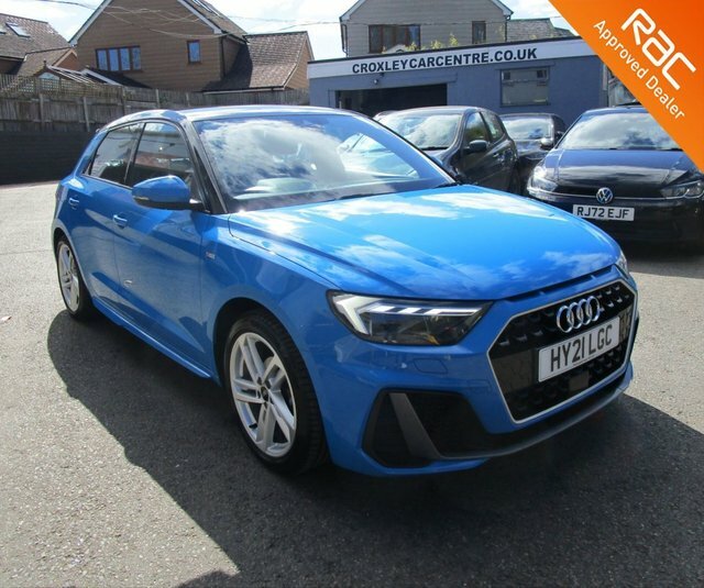 Audi A1 1.0 Tfsi 25 S Line Sportback S Tronic E Blue