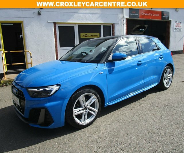 Audi A1 1.0 Tfsi 25 S Line Sportback S Tronic E HY21LGC Blue #3