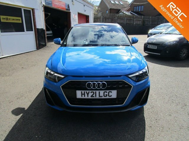 Audi A1 1.0 Tfsi 25 S Line Sportback S Tronic E HY21LGC Blue #2
