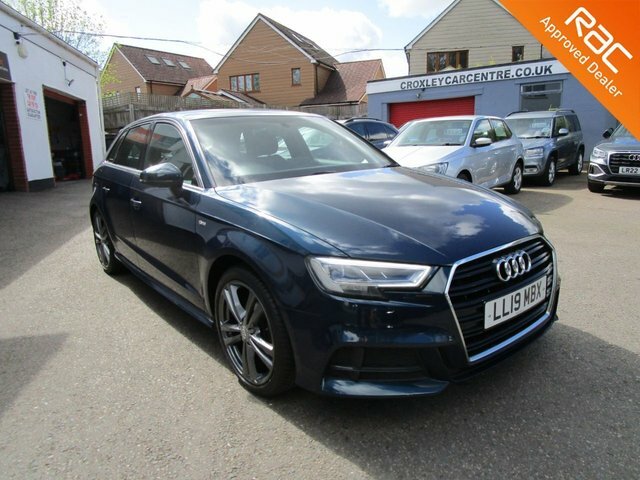 Audi A3 1.5 Tfsi Cod 35 S Line Sportback Blue