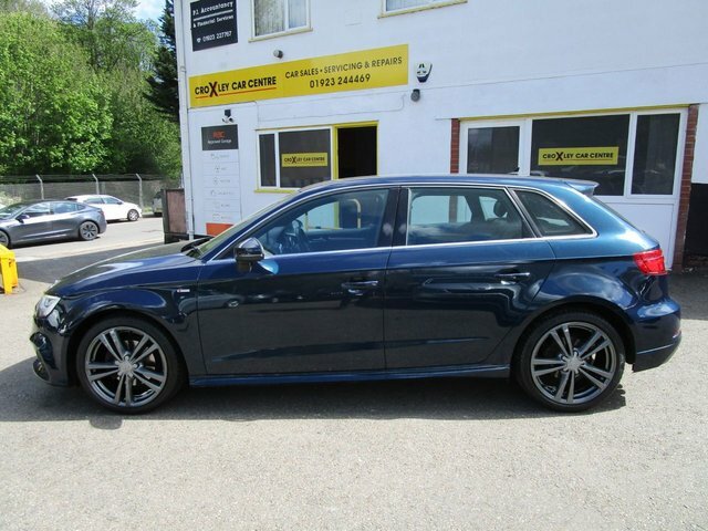 Audi A3 1.5 Tfsi Cod 35 S Line Sportback LL19MBX Blue #4