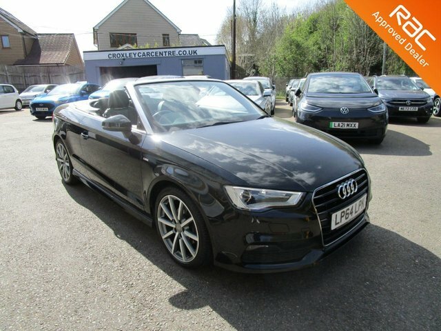 Audi A3 Cabriolet 1.4 Tfsi Cod S Line Convertible S Troni Black