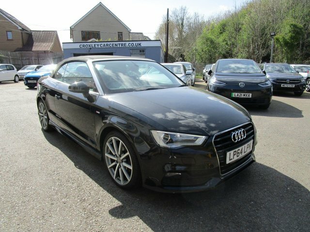 Audi A3 Cabriolet 1.4 Tfsi Cod S Line Convertible S Troni Black #2