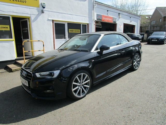 Audi A3 Cabriolet 1.4 Tfsi Cod S Line Convertible S Troni Black #6