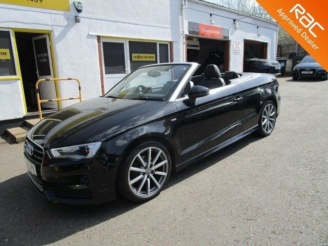 Audi A3 Cabriolet 1.4 Tfsi Cod S Line Convertible S Troni Black #5