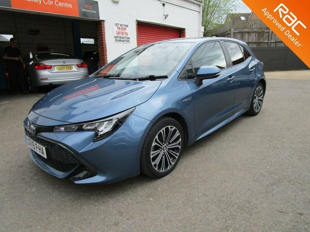 Toyota Corolla 1.8 Vvt-h Design Hatchback Hybrid Cvt E GV19FHA Blue #4