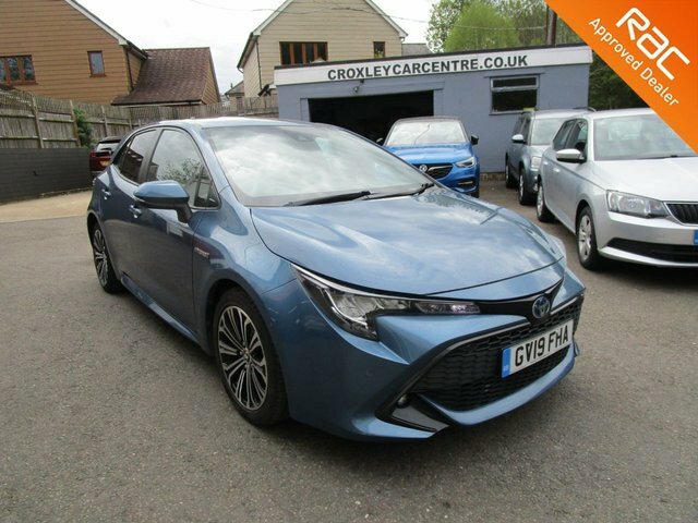 Toyota Corolla 1.8 Vvt-h Design Hatchback Hybrid Cvt E Blue