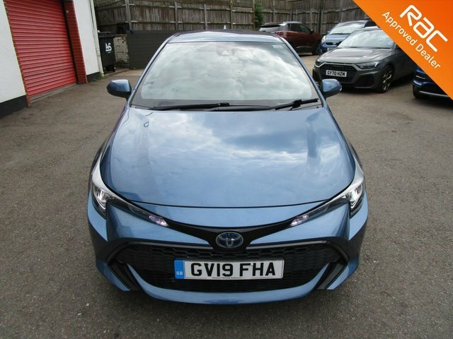Toyota Corolla 1.8 Vvt-h Design Hatchback Hybrid Cvt E GV19FHA Blue #3