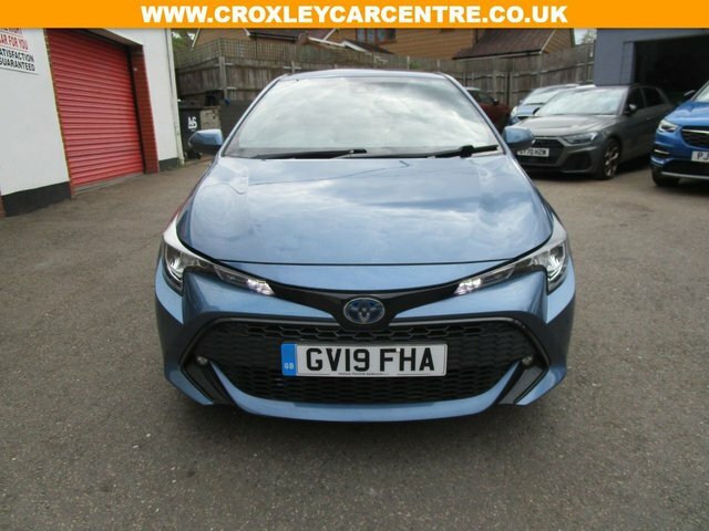 Toyota Corolla 1.8 Vvt-h Design Hatchback Hybrid Cvt E GV19FHA Blue #2