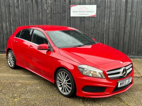 Mercedes-Benz A Class 2013 13 A200 Red