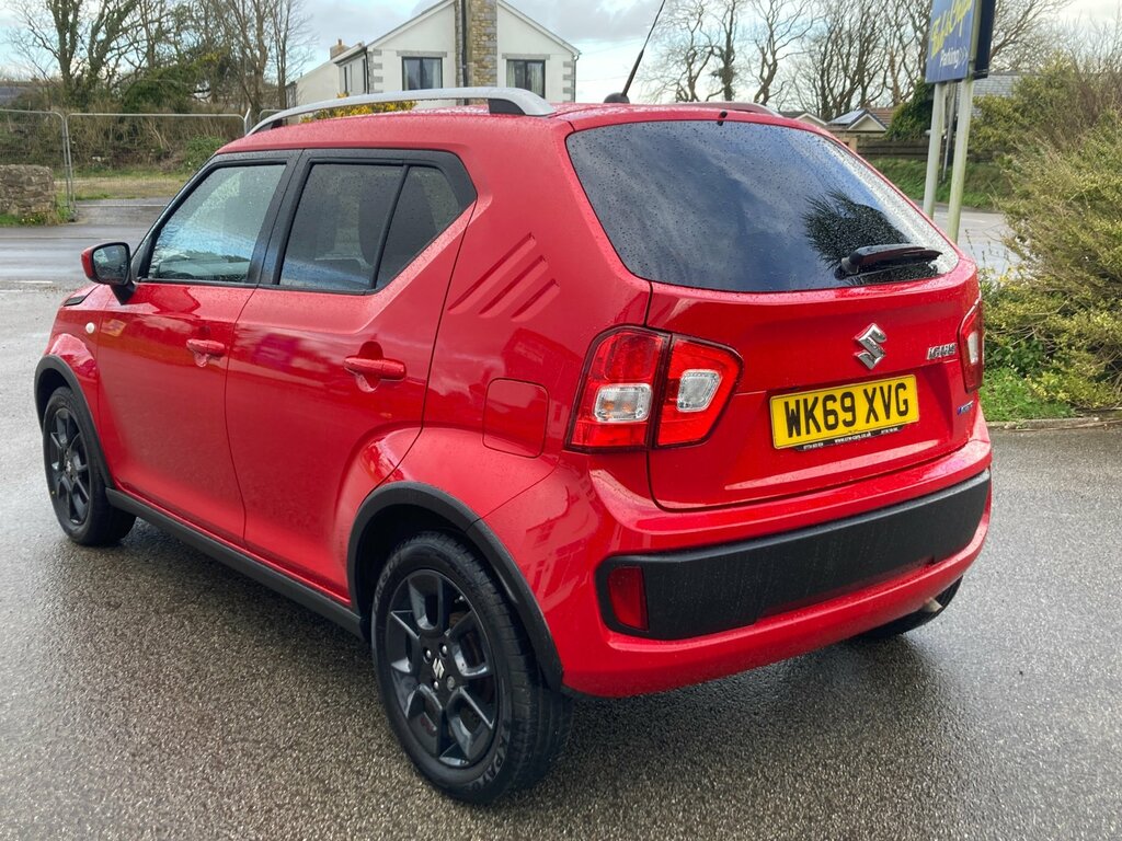 Suzuki Ignis 1.2 Dualjet Mhev Sz-t Hatchback Hybrid WK69XVG Red #3