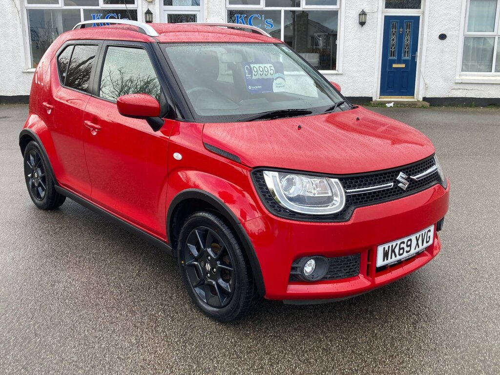Suzuki Ignis 1.2 Dualjet Mhev Sz-t Hatchback Hybrid WK69XVG Red #5
