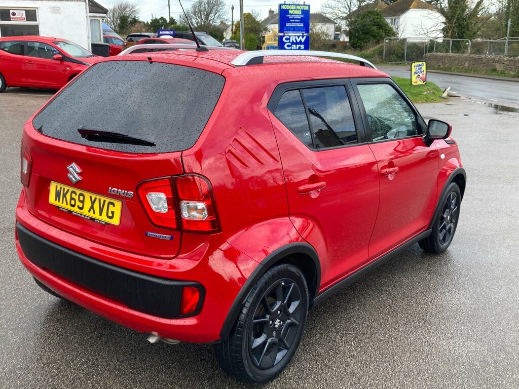 Suzuki Ignis 1.2 Dualjet Mhev Sz-t Hatchback Hybrid WK69XVG Red #4