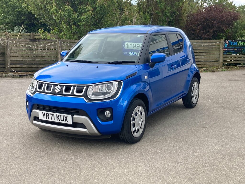 Suzuki Ignis 1.2 Dualjet Mhev Sz3 Hatchback Hybrid M Blue