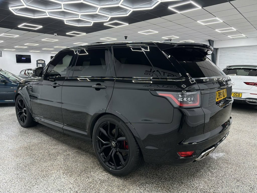 Land Rover Range Rover Sport 5L Svr LR19KLV Black #5