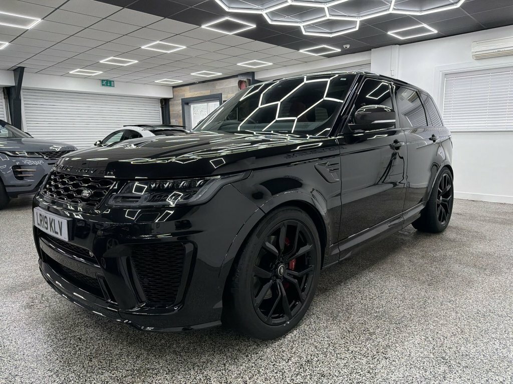 Land Rover Range Rover Sport 5L Svr LR19KLV Black #6