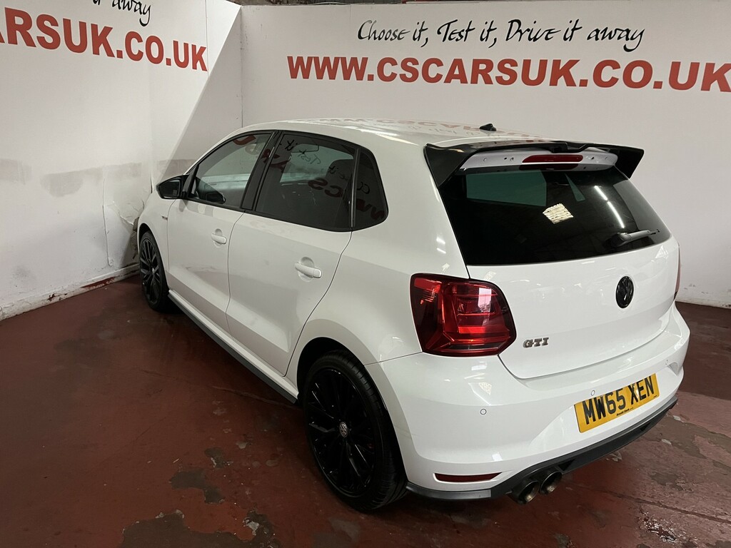 Volkswagen Polo 1.8 Tsi Bluemotion Tech Gti MW65XEN White #5