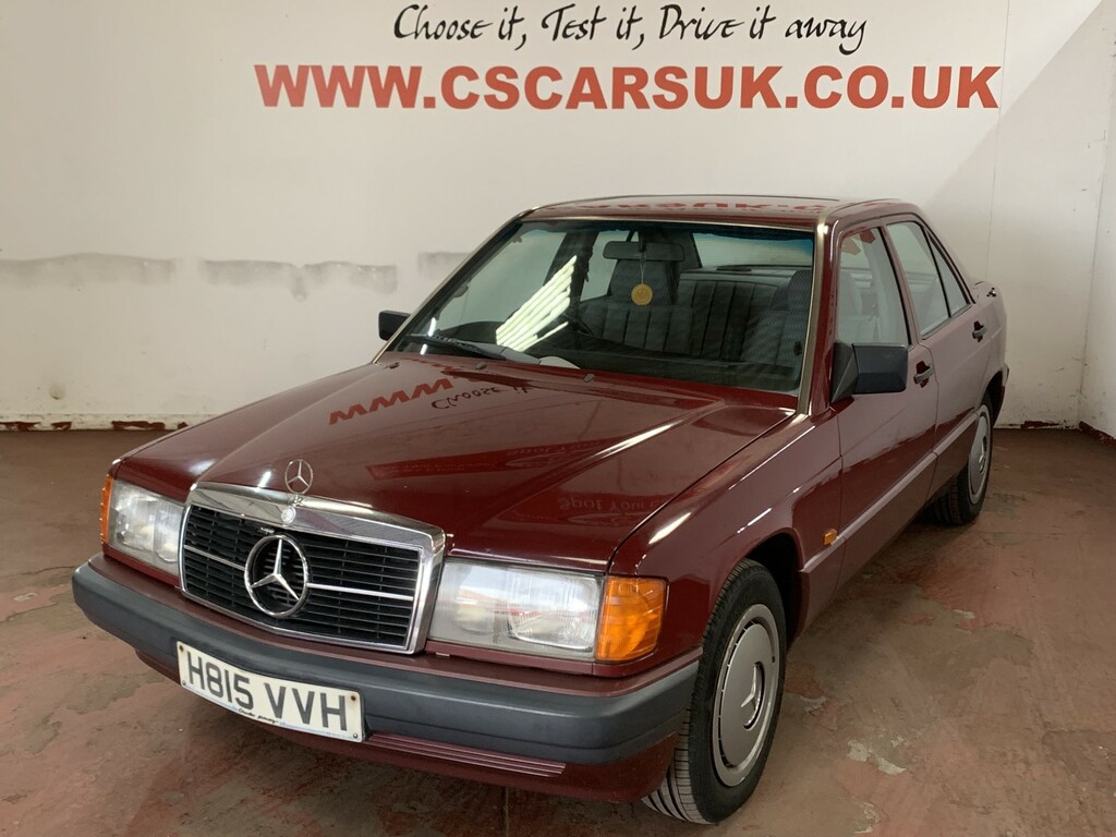 Mercedes-Benz 190 E White #4