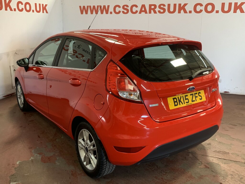 Ford Fiesta 1.0 T Ecoboost Zetec BK15ZFS Red #5