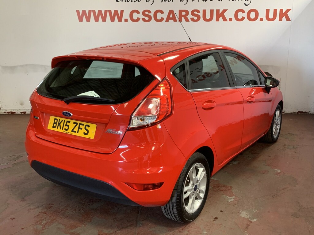 Ford Fiesta 1.0 T Ecoboost Zetec BK15ZFS Red #2