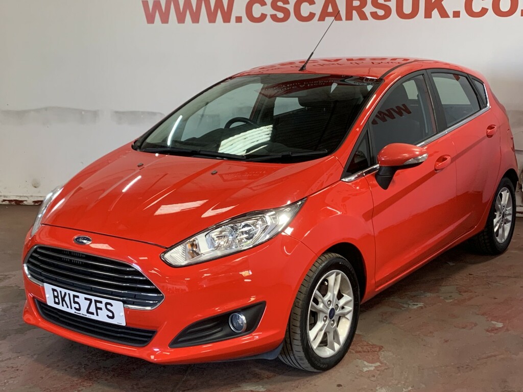 Ford Fiesta 1.0 T Ecoboost Zetec BK15ZFS Red #4