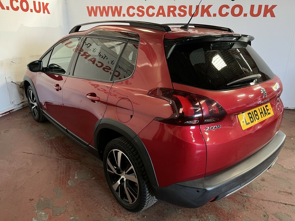 Peugeot 2008 1.2 Puretech Gt Line LB18HAE Red #5