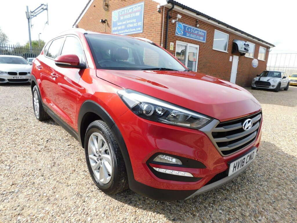 Hyundai Tucson 1.7 Crdi Blue Drive Se Dct Euro 6 Ss Red