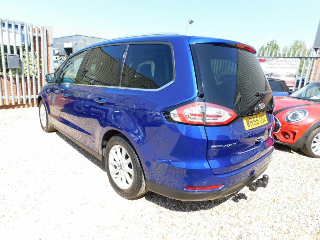 Ford Galaxy 2.0 Tdci Titanium X Euro 6 Ss WR66OSA Blue #5