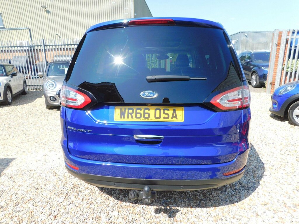 Ford Galaxy 2.0 Tdci Titanium X Euro 6 Ss WR66OSA Blue #4